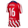 Camiseta de fútbol Atlético Madrid Joao Molina 16 Primera Equipación 2022-23 - Hombre